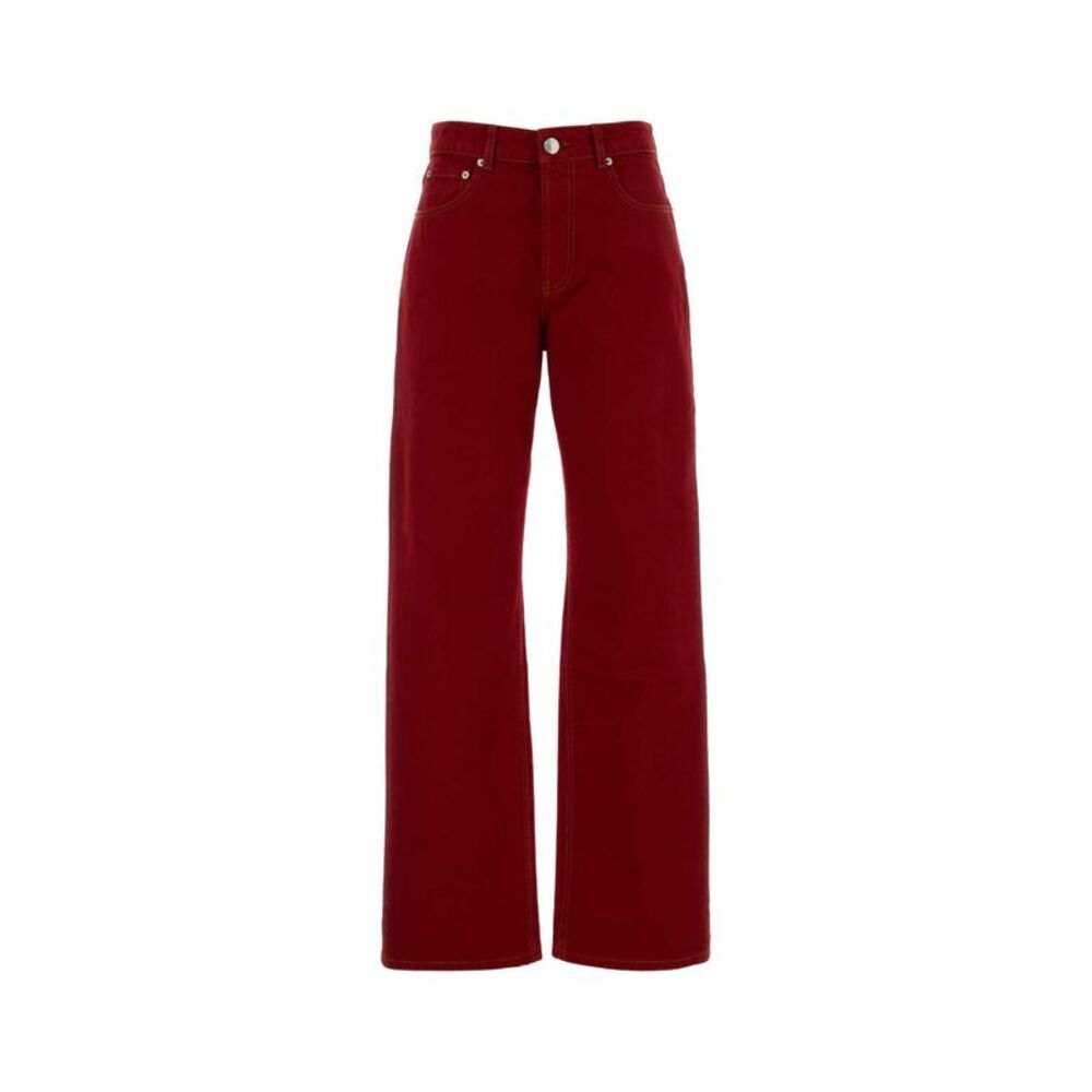 Ami Women Red Denim Jeans